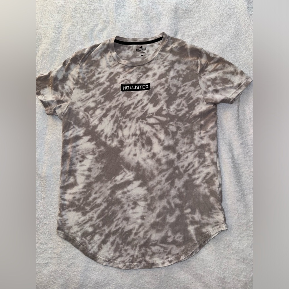 Hollister Gray Tie-Dye Women's Top